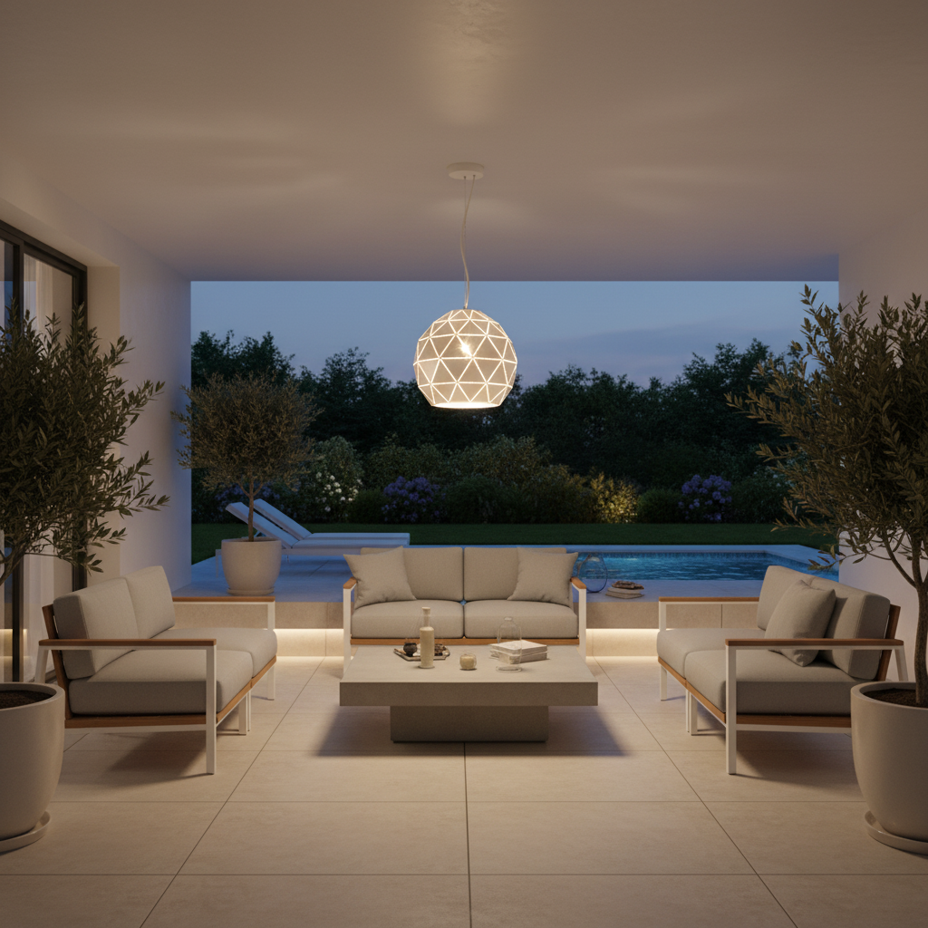 PENDANT LIGHT-PEN693 WHITE