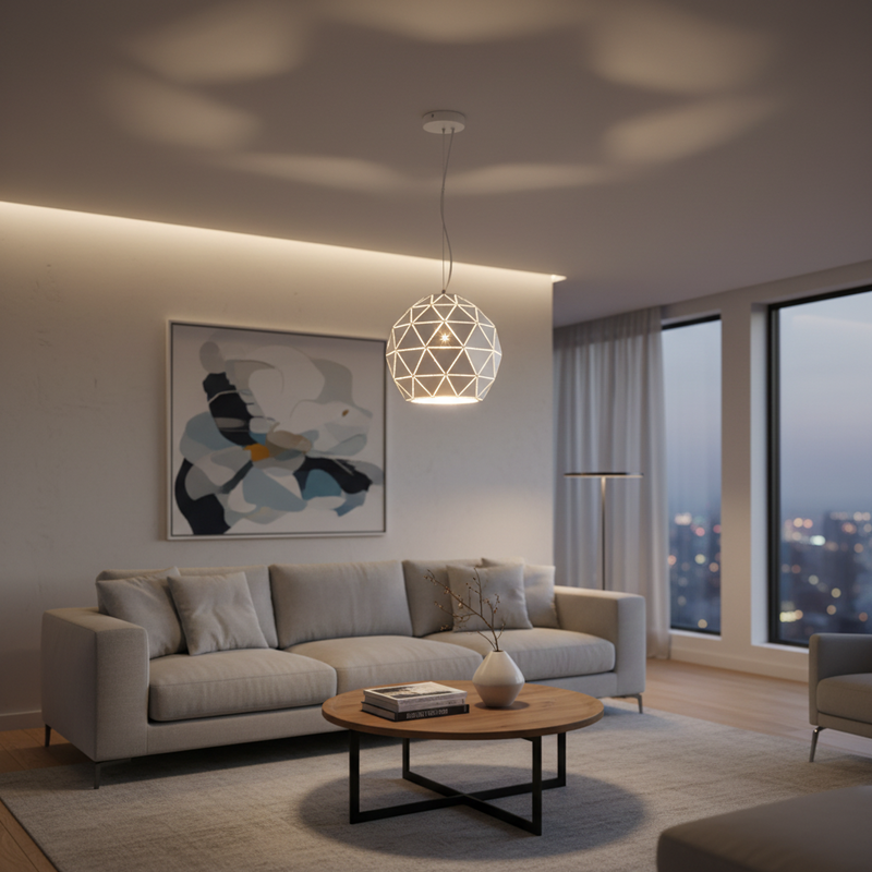 PENDANT LIGHT-PEN693 WHITE
