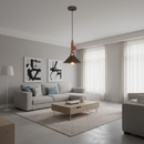 PENDANT LIGHT-PEN725/1 BLACK GOLD