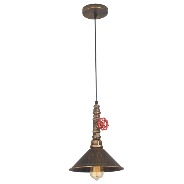 PENDANT LIGHT-PEN725/1 BLACK GOLD