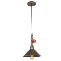 PENDANT LIGHT-PEN725/1 BLACK GOLD