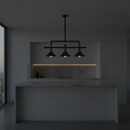 PENDANT LIGHT-PEN726/3 BLACK GOLD