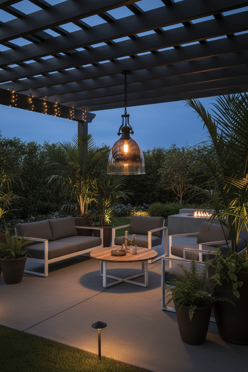 PENDANT LIGHT-PEN762 ROSE