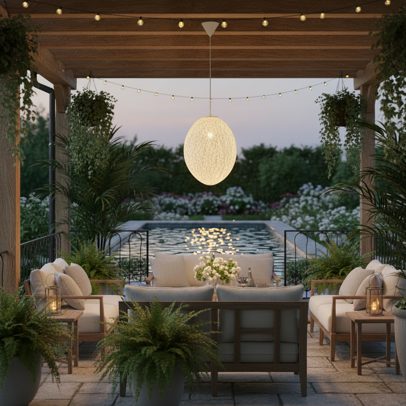 PENDANT LIGHT-PEN771 WHITE