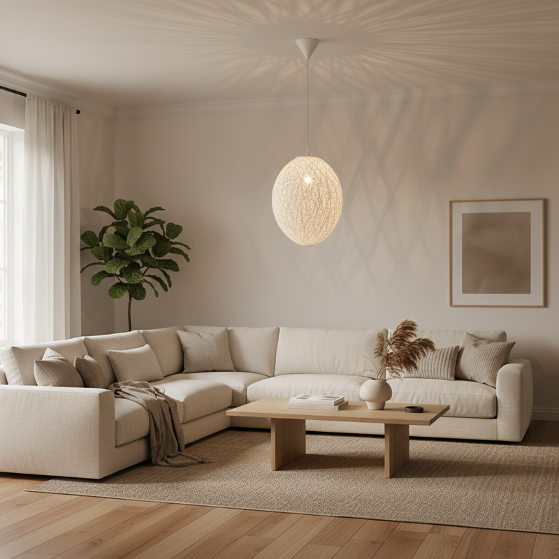 PENDANT LIGHT-PEN771 WHITE