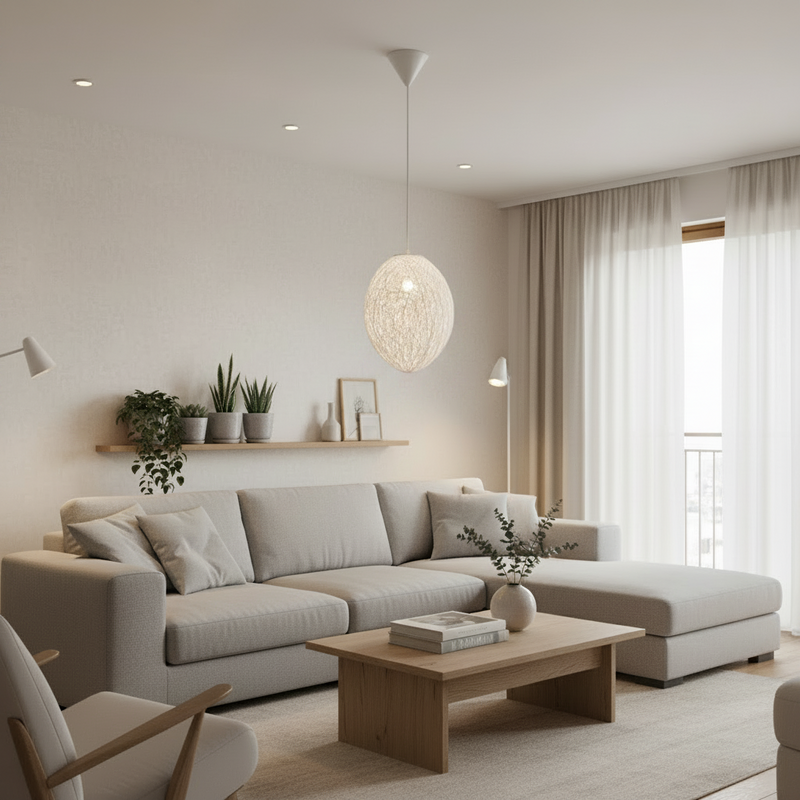 PENDANT LIGHT-PEN771 WHITE