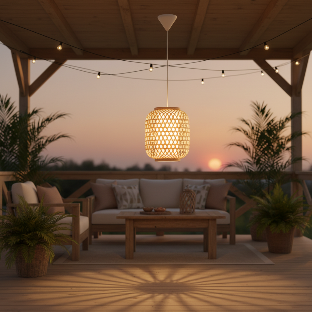 PENDANT LIGHT-PEN774 NATURAL