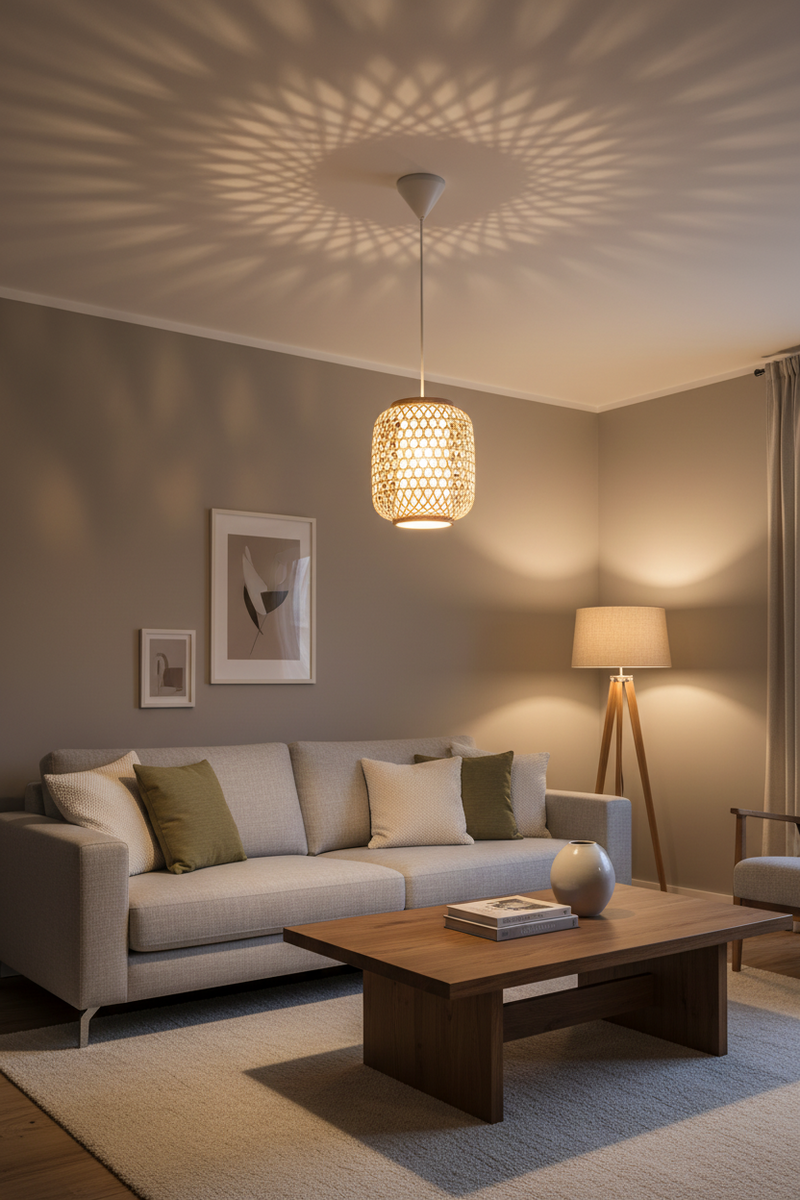 PENDANT LIGHT-PEN774 NATURAL