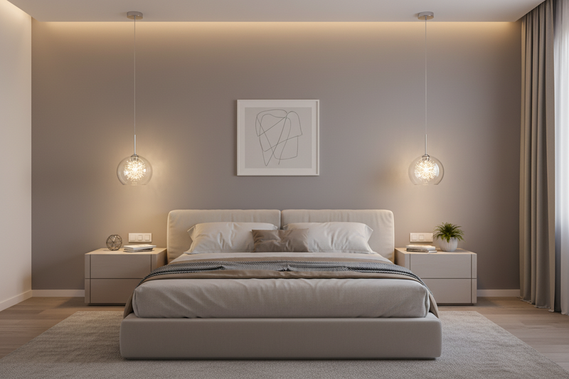 PENDANT LIGHT-PEN802/1 CHROME