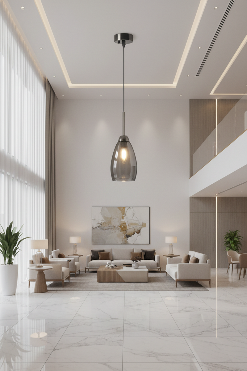 PENDANT LIGHT-PEN813/1 GUN METAL