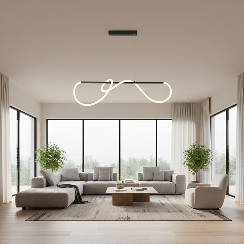 PENDANT LIGHT-PEN816 MATT BLACK