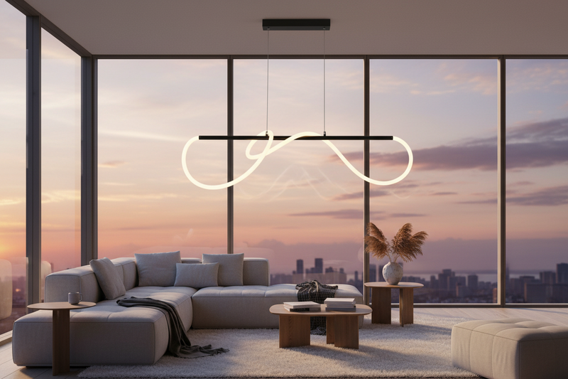 PENDANT LIGHT-PEN816 MATT BLACK