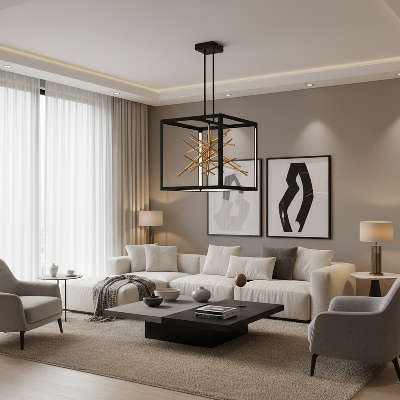 PENDANT LIGHT-PEN817 BLACK