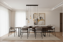 PENDANT LIGHT-PEN823/12 BK/GD