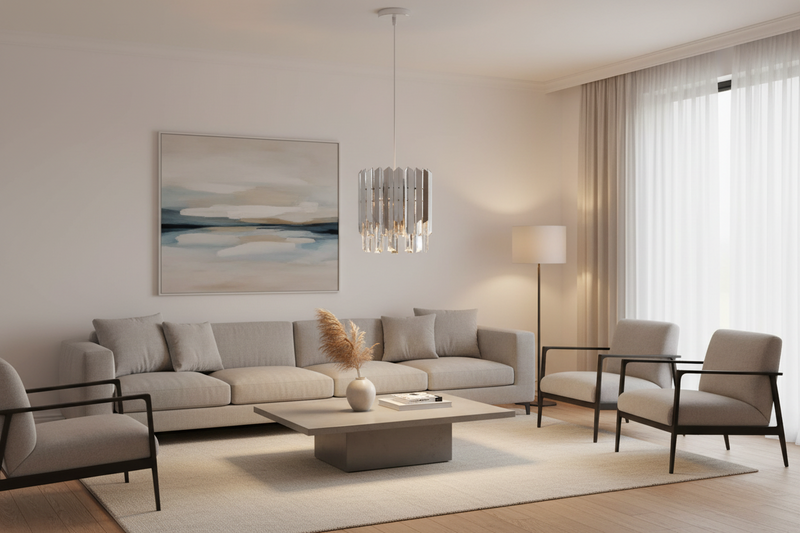 PENDANT LIGHT-PEN841 CHROME