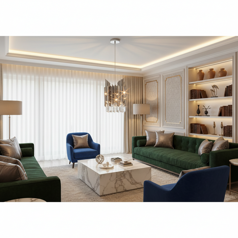 PENDANT LIGHT-PEN841 CHROME