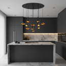 PENDANT LIGHT-PEN851/11 BLACK/GOLD