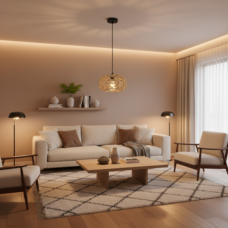 PENDANT LIGHT-PEN859 ROPE