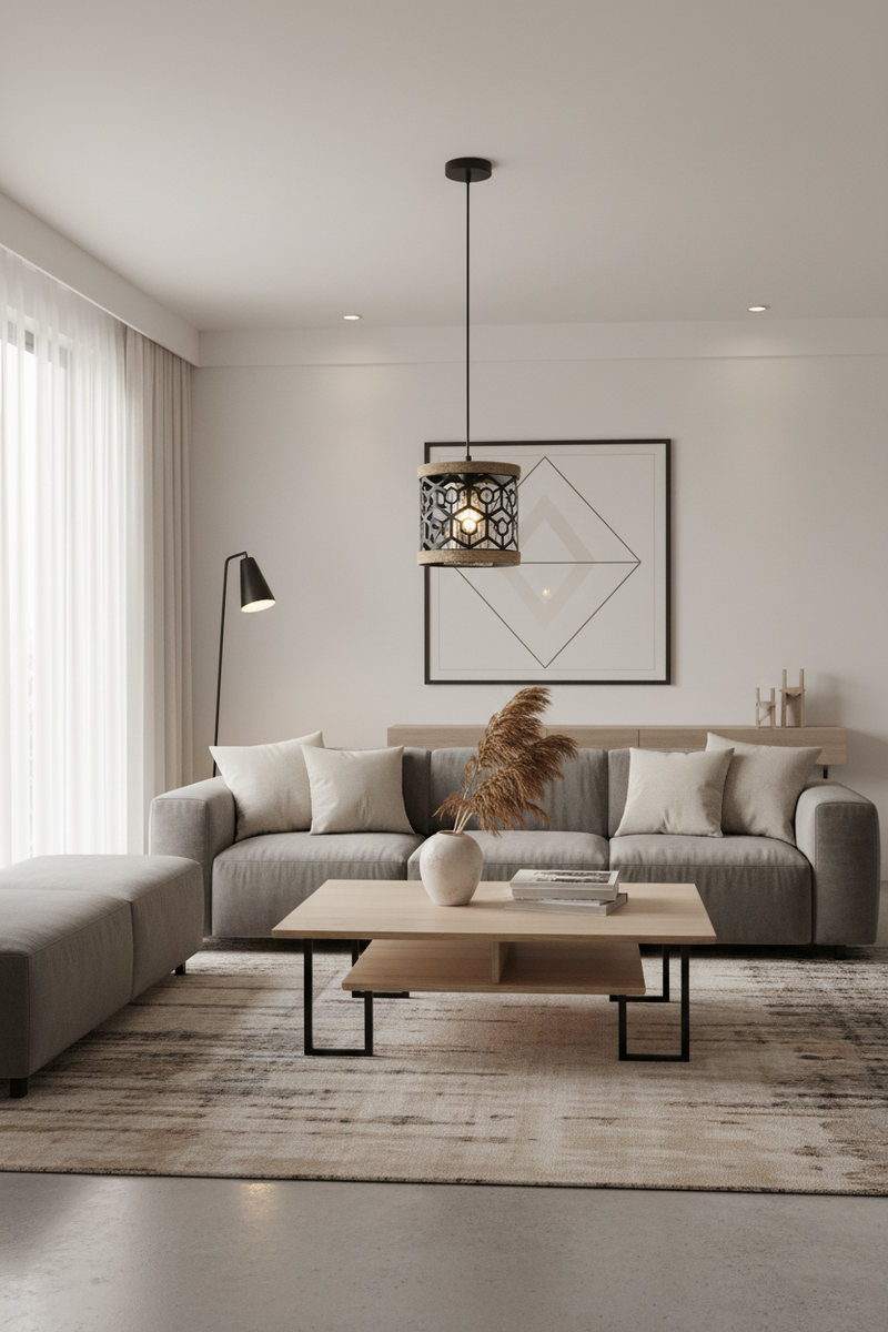 PENDANT LIGHT-PEN860 ROPE
