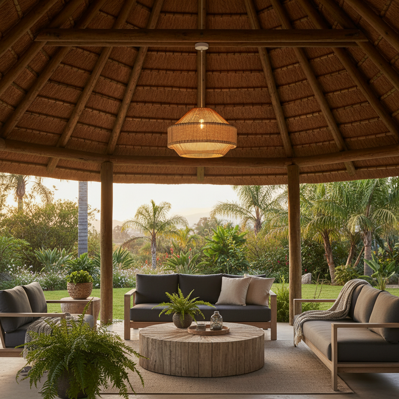 PENDANT LIGHT-880 NATURAL