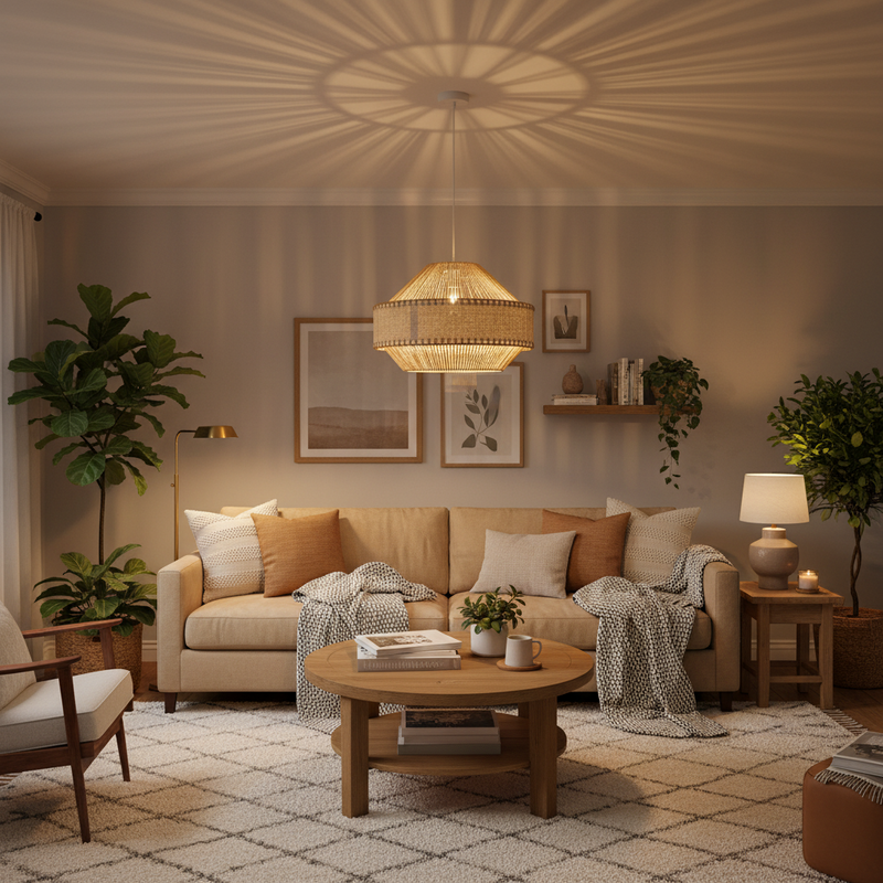 PENDANT LIGHT-880 NATURAL