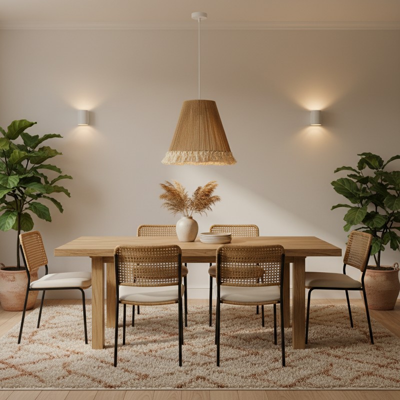 PENDANT LIGHT-OEN883 NATURAL