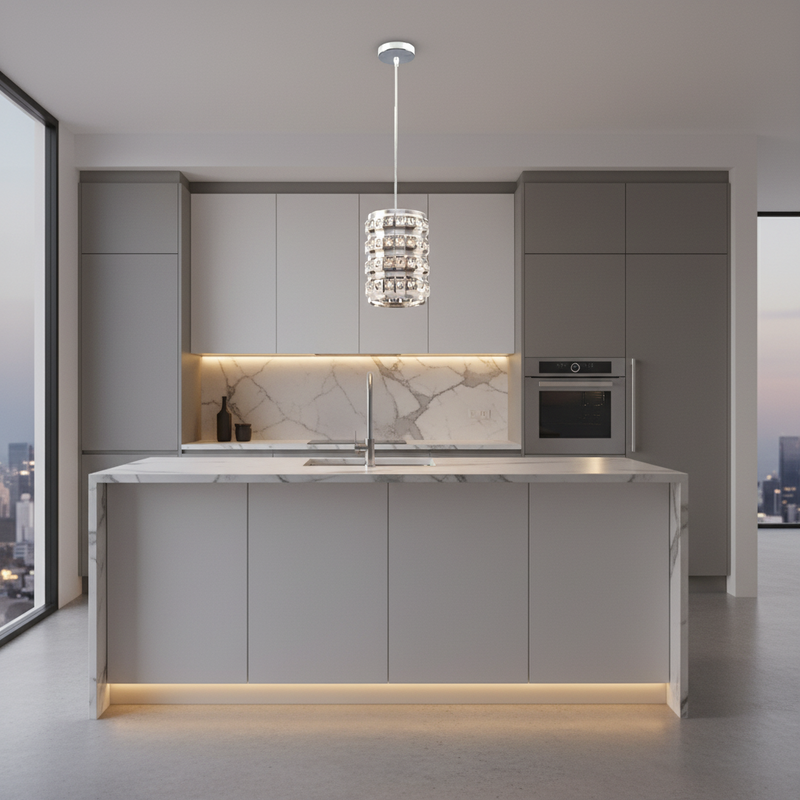 PENDANT LIGHT-PEN908 CHROME