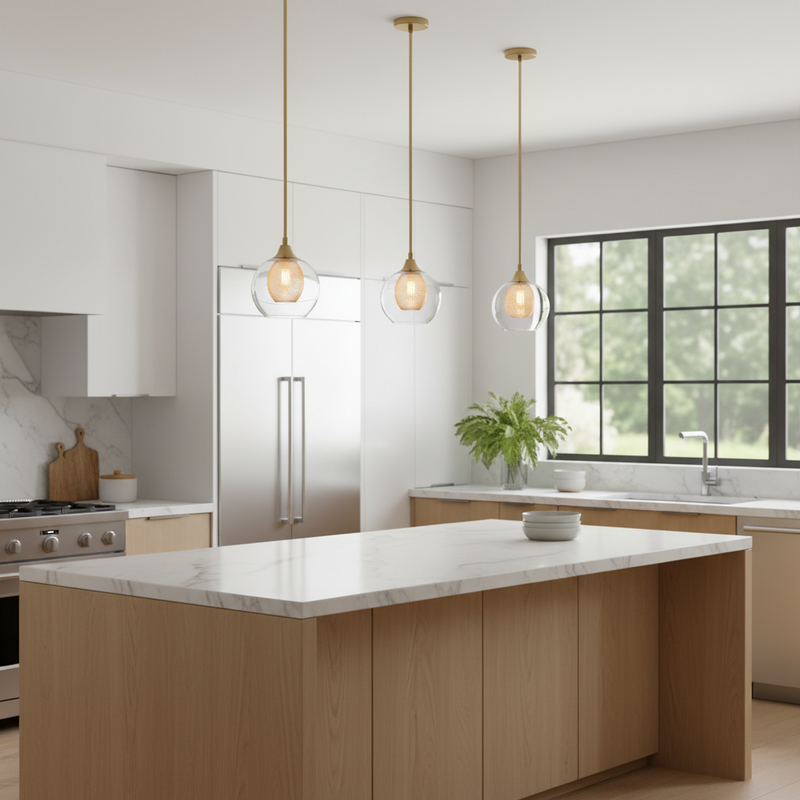 PENDANT LIGHT-PEN914/1 GOLD