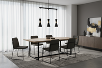PENDANT LIGHT-PEN941/3 BLACK