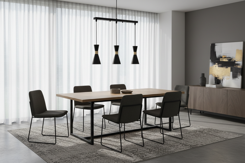 PENDANT LIGHT-PEN941/3 BLACK