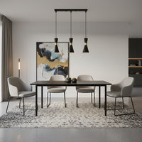 PENDANT LIGHT-PEN941/3 BLACK