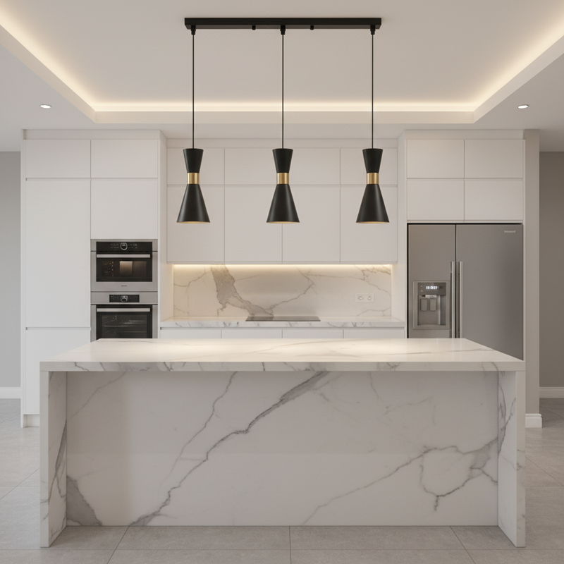PENDANT LIGHT-PEN941/3 BLACK