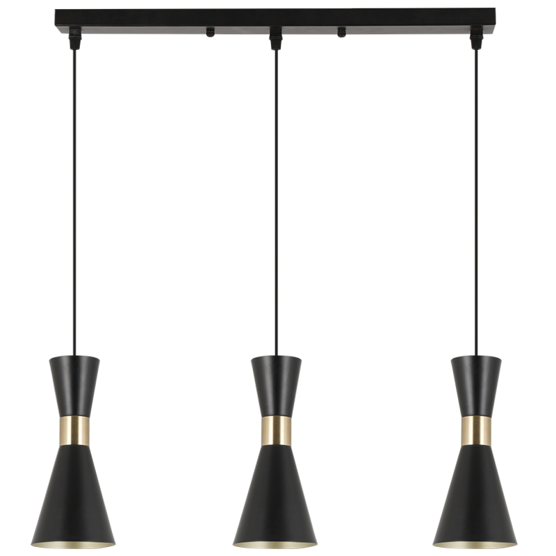 PENDANT LIGHT-PEN941/3 BLACK