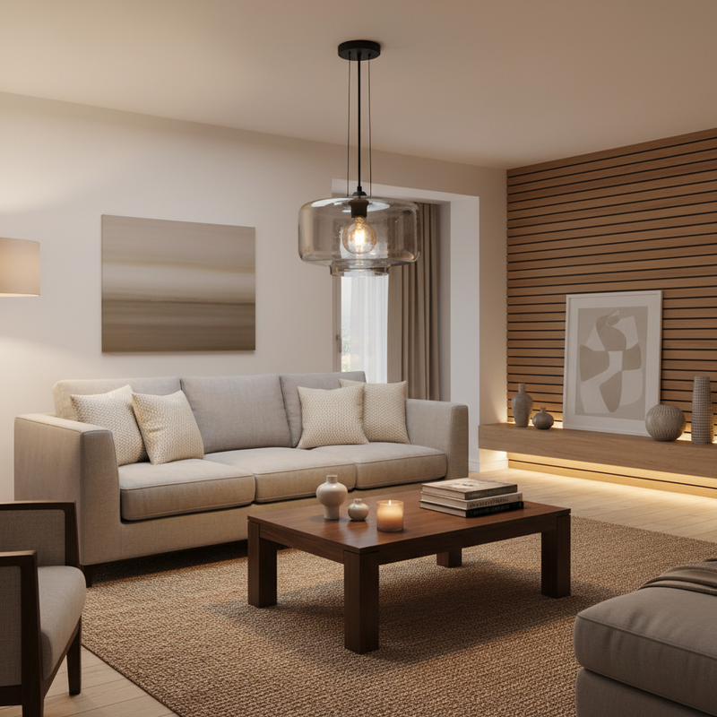 PENDANT LIGHT-PEN952 SMOKE