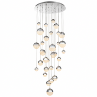 PENDANT LIGHT-PEN248/32 CHROME 3CCT-Mr Smart Lighting Company