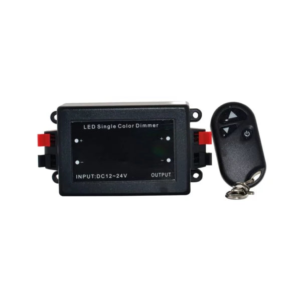 R004 Wireless dimmer 12V/24V with Remote- 5M. Max 6Amp