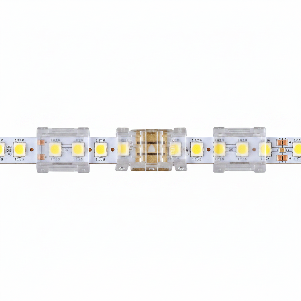 Fast straight Connector Strip to Strip for 8mm COB/SMD Strip