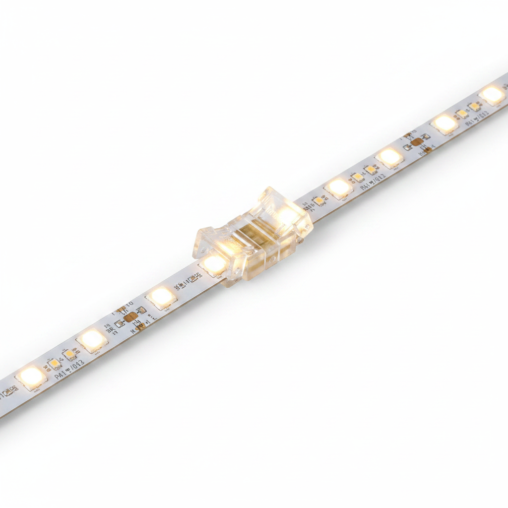Fast straight Connector Strip to Strip for 8mm COB/SMD Strip