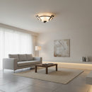 Malaga Ceiling Light – Antique Bronze (E27 2x60W) - RC104