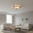 Malaga Ceiling Light – Antique Bronze (E27 2x60W) - RC104