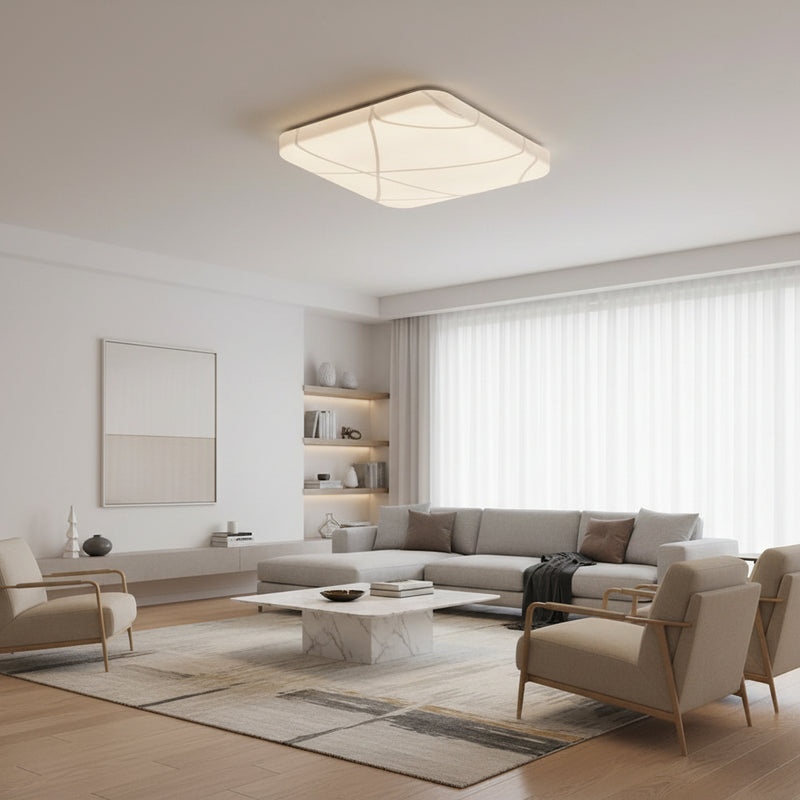 Radiant GSD Ceiling Light SQ Plain LED 12w-RC251