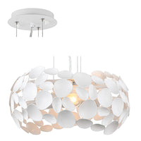 Radiant Pendant Metal 320mm White E27 2x60w.