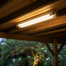 Radiant 2FT Open Channel wired for LED T8 2x9w 620mm- KKA22