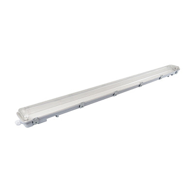 4FT Double Vapour Proof wired for LED T8 2x18w 1285mm.