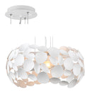Radiant-PF0003-Pendant Light Metal 320mm White E27 2x60w IP20-Mr Smart Lighting Company.