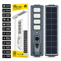 Radiant-Solar Street Light with Wi-fi 4G Camera-RPR363-IP65-6500K-(2 Years Warranty)-Mr Smart Lighting Company