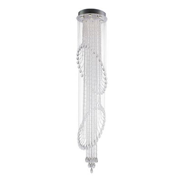 Radiant RP311 7 Light Ring Chandelier Crystal GU10 7x50w Chrome-Mr Smart Lighting Company.