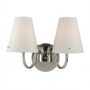 Radiant RW143 Madlyn 2-Light Wall Light–Chrome, 2×E14-Mr Smart Lighting Company