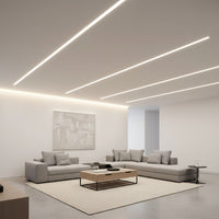 55mm x 20mm x 13mm Surface LED Aluminum Channel Drywall Profile - 3 meter.
