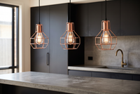 Rose Pendant Light-6018/1-IP20-(2 Years Warranty)-Kitchen Island-Mr Smart Lighting Company.